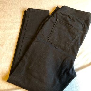 Black Rockstar Jeggings with built in sculpt